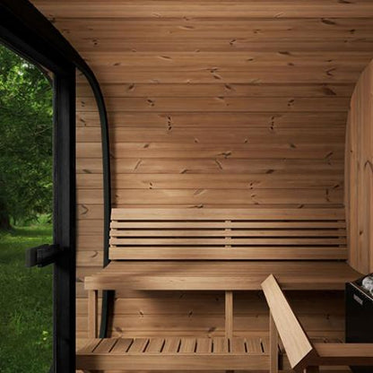 SaunaLife CL7G Cube-Series 6-Person Outdoor Sauna