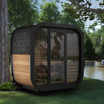 SaunaLife CL4G Cube Series 3-Person Outdoor Sauna