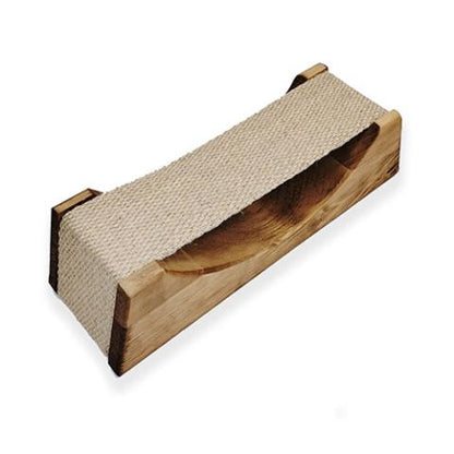 SaunaLife Wooden Sauna Headrest w/ Cloth Neck Support