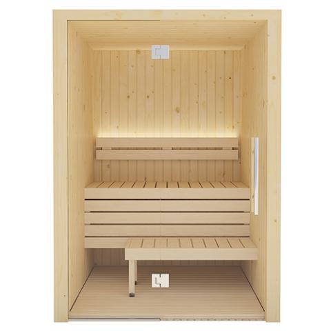 SaunaLIfe XPERIENCE Series X2 Indoor 2-Person Sauna w/LED Lights