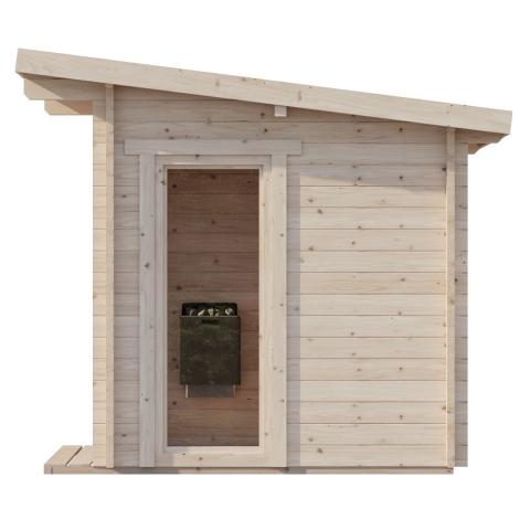 SaunaLife G4 Garden Series 6-Person Outdoor Sauna