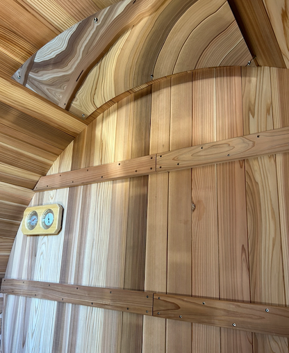Sauna Heat Shield - protect wood and circulate hot air