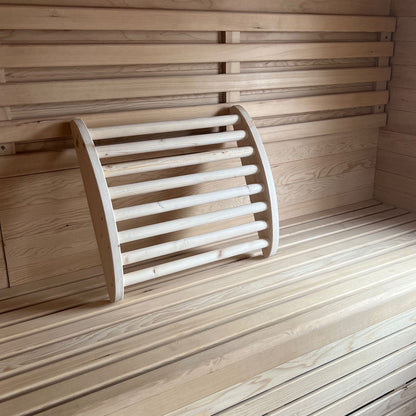 Aleko SABACKWT-AP Wooden Sauna Backrest - White Pine