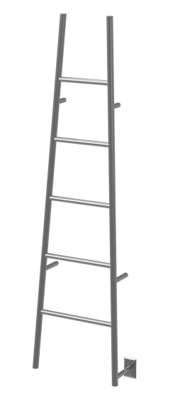 Amba Towel Warmer Amba Jeeves Model A Ladder 5 Bar Hardwired Drying Rack