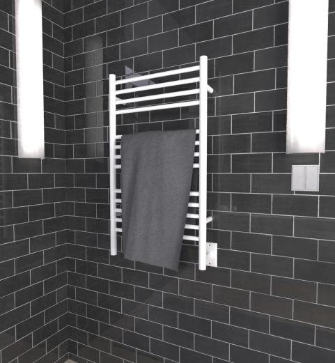 Amba Towel Warmer Amba Jeeves Model C Straight 13 Bar Hardwired Towel Warmer