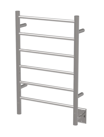 Amba Towel Warmer Amba Jeeves Model J Straight 6 Bar Hardwired Drying Rack