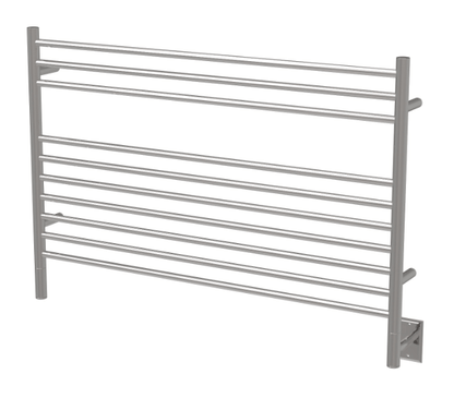 Amba Towel Warmer Amba Jeeves Model L Straight 10 Bar Hardwired Towel Warmer