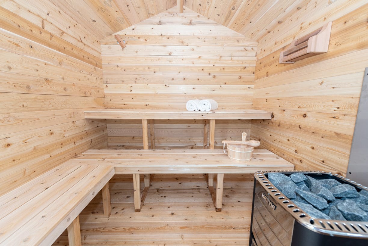 Dundalk Sauna CTC88W-standalone Georgian Cabin 6-Person Sauna CTC88W *standalone* sauna