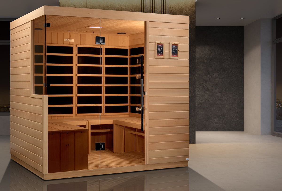 Dynamic La Sagrada 6-Person Infrared Sauna – eSteamed Saunas