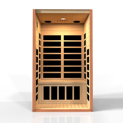 Dynamic Saunas DYN-6103-01 Dynamic Avila 1-2-person Low EMF  FAR Infrared Sauna