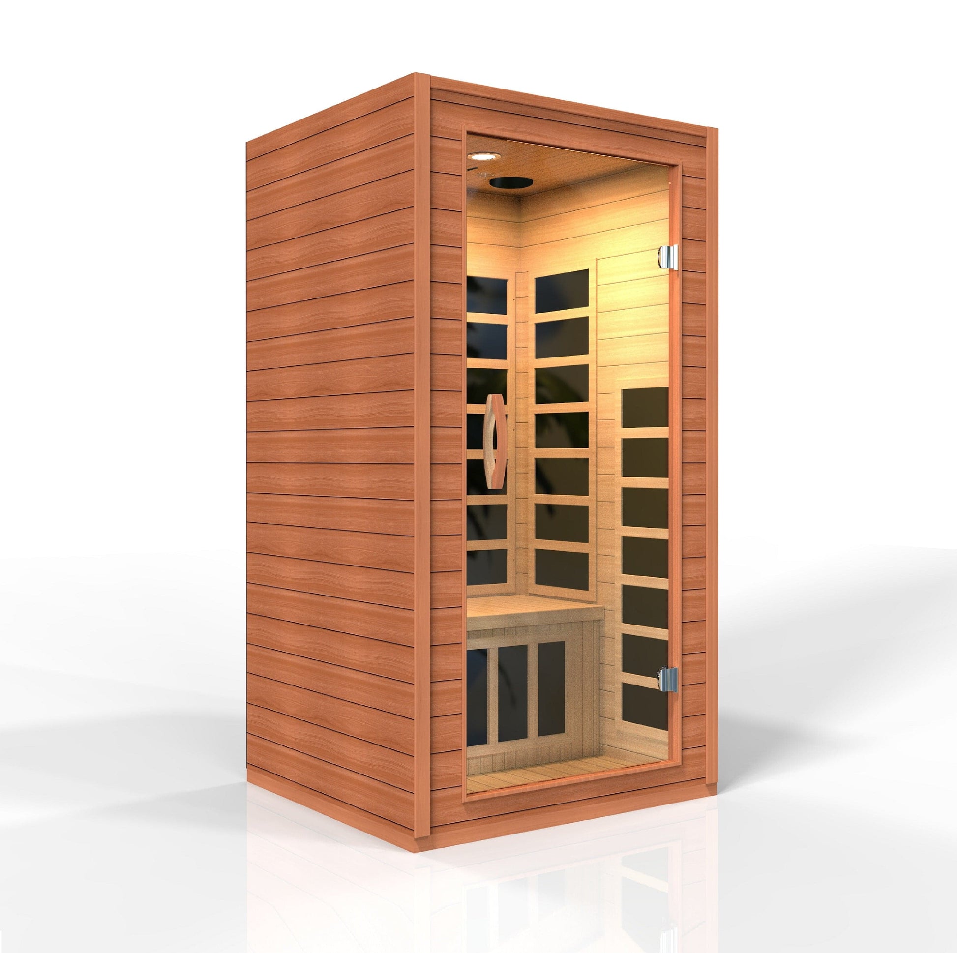 Dynamic Saunas DYN-6103-01 Dynamic Avila 1-2-person Low EMF  FAR Infrared Sauna