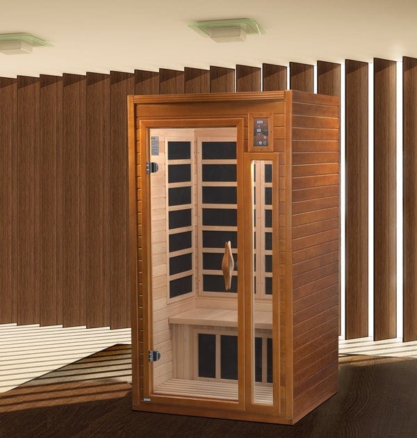 Dynamic Saunas DYN-6106-01 Dynamic "Barcelona" 1-2-person Low EMF Far Infrared Sauna