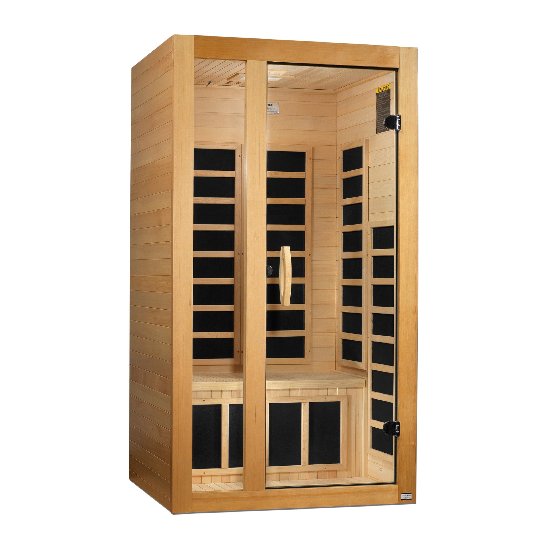 Dynamic Saunas DYN-6119-01 Dynamic Gracia 1-2-person Low EMF FAR Infrared Sauna