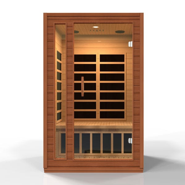 Dynamic Saunas DYN-6203-01 Dynamic Cordoba 2-person Low EMF FAR Infrared Sauna