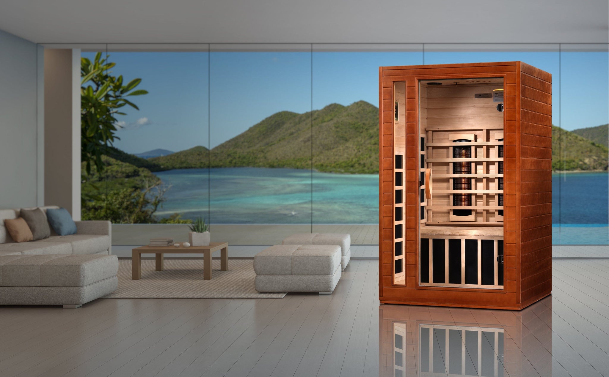 Dynamic Cordoba 2 Person Infrared Sauna ESteamed Saunas dynamic-cordoba-2-person-infrared-sauna-esteamed-saunas