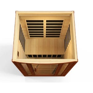 Dynamic Saunas DYN-6206-01 Dynamic "San Marino" 2-person Low EMF Far Infrared Sauna