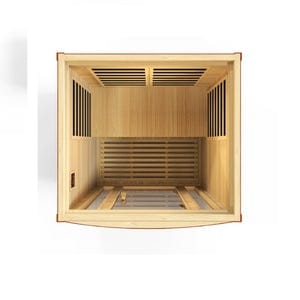 Dynamic Saunas DYN-6206-01 Dynamic "San Marino" 2-person Low EMF Far Infrared Sauna