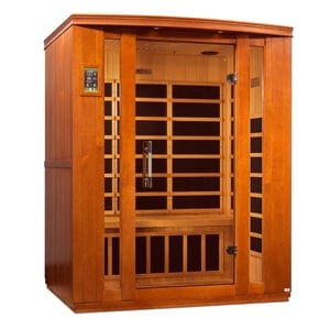 Dynamic Saunas DYN-6306-01 Dynamic "Bellagio" 3-person Low EMF Far Infrared Sauna