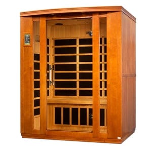 Dynamic Saunas DYN-6306-01 Dynamic "Bellagio" 3-person Low EMF Far Infrared Sauna