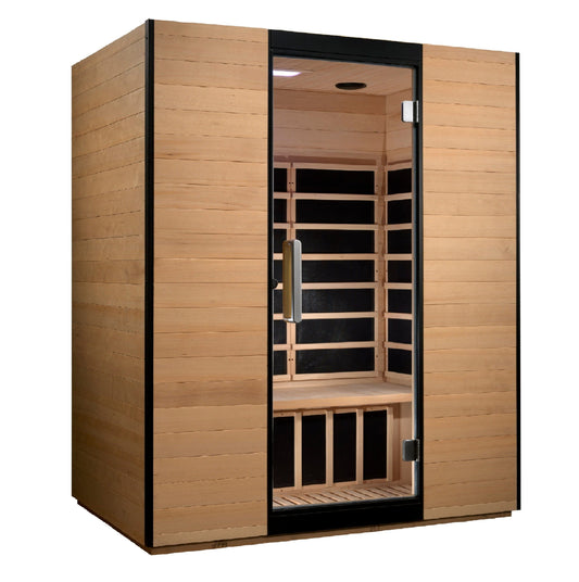 Dynamic Saunas DYN-6326-01 Dynamic "Valencia" 3-person Ultra Low EMF Far Infrared Sauna