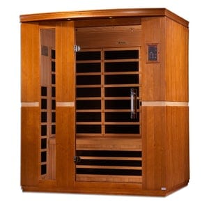 Dynamic Saunas DYN-6336-01 Dynamic "Lugano" 3-person Low EMF Far Infrared Sauna