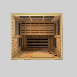 Dynamic Saunas DYN-6336-01 Dynamic "Lugano" 3-person Low EMF Far Infrared Sauna