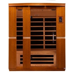 Dynamic Saunas DYN-6336-01 Dynamic "Lugano" 3-person Low EMF Far Infrared Sauna