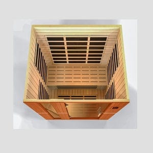 Dynamic Saunas DYN-6336-01 Dynamic "Lugano" 3-person Low EMF Far Infrared Sauna