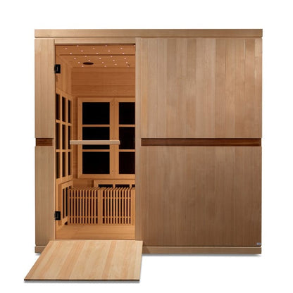 Dynamic Saunas GDI-6880-01 Dynamic Catalonia Wheelchair Accessible 8-person Ultra Low EMF  FAR Infrared Sauna