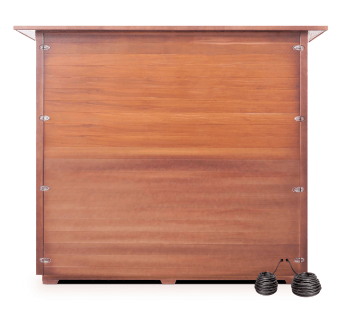 Enlighten HI-19378 Diamond 5-Person Indoor Hybrid Sauna - both Infrared and Traditional heating