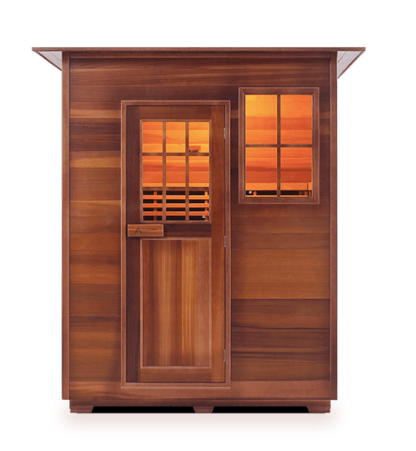 Enlighten I-16377 Sierra Indoor 3-Person Full Spectrum Infrared Sauna
