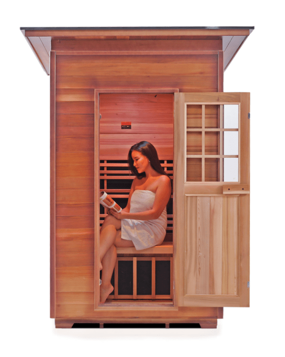 Enlighten Moonlight Outdoor Dry Traditional 2-Person Sauna