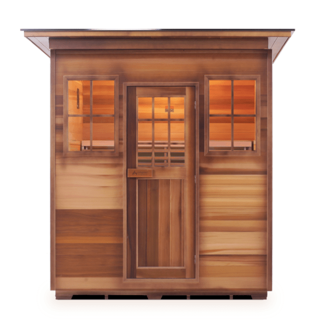 Enlighten Moonlight Outdoor Dry Traditional 4-Person Sauna