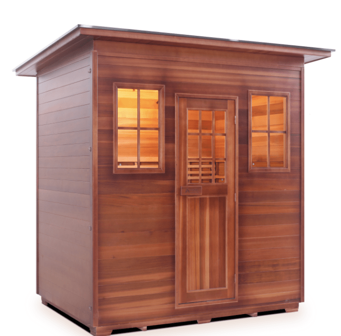 Enlighten Moonlight Outdoor Dry Traditional 5-Person Sauna