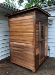 Enlighten Sierra Outdoor 2-Person Full Spectrum Infrared Sauna