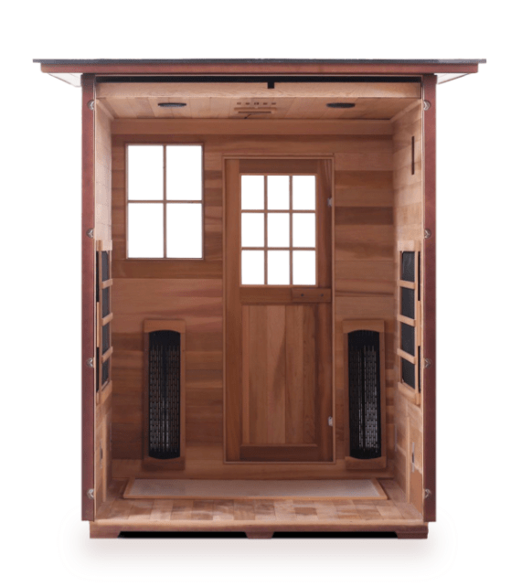 Enlighten Sierra Outdoor 3-Person Full Spectrum Infrared Sauna