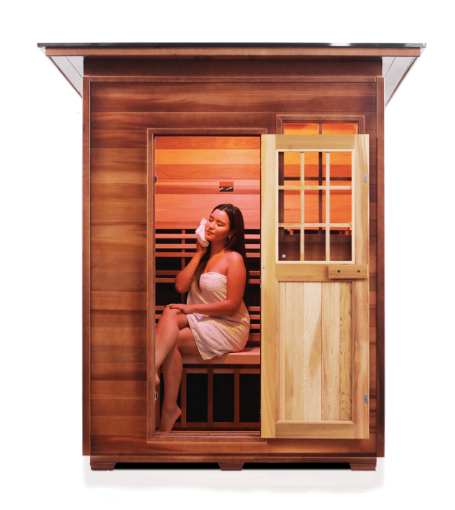 Enlighten Sierra Outdoor 3-Person Full Spectrum Infrared Sauna