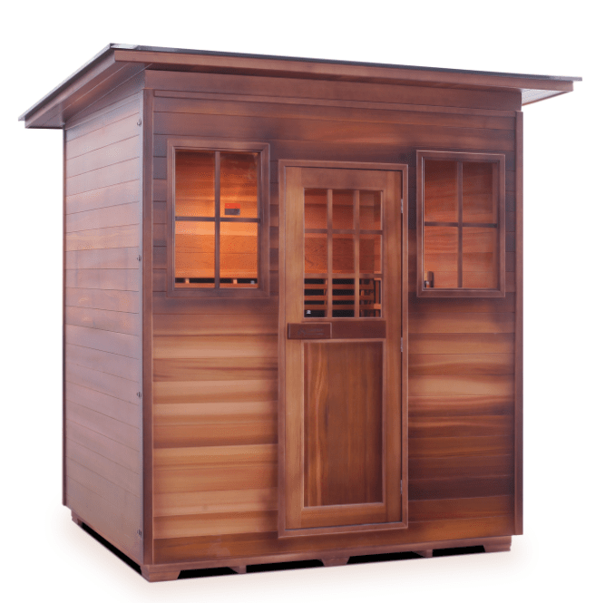 Enlighten Sierra Outdoor 4-Person Full Spectrum Infrared Sauna