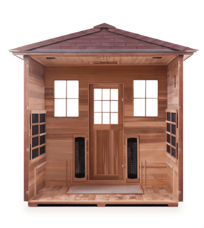 Enlighten Sierra Outdoor 4-Person Full Spectrum Infrared Sauna