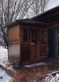 Enlighten Sierra Outdoor 4-Person Full Spectrum Infrared Sauna