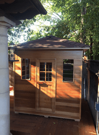 Enlighten Sierra Outdoor 4-Person Full Spectrum Infrared Sauna