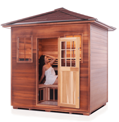 Enlighten Sierra Outdoor 5-Person Full Spectrum Infrared Sauna