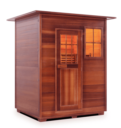 Enlighten TI-16377 Moonlight Indoor Dry Traditional 3-Person Sauna