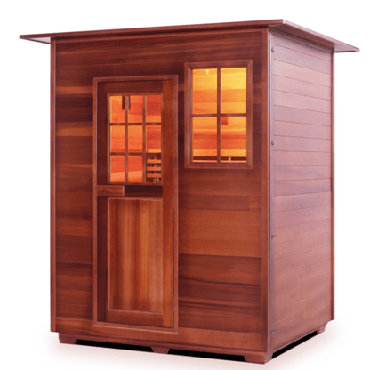 Enlighten TI-16377 Moonlight Indoor Dry Traditional 3-Person Sauna