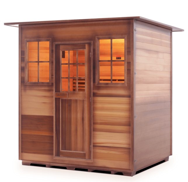 Enlighten TI-16378 Moonlight Indoor Dry Traditional 4-Person Sauna