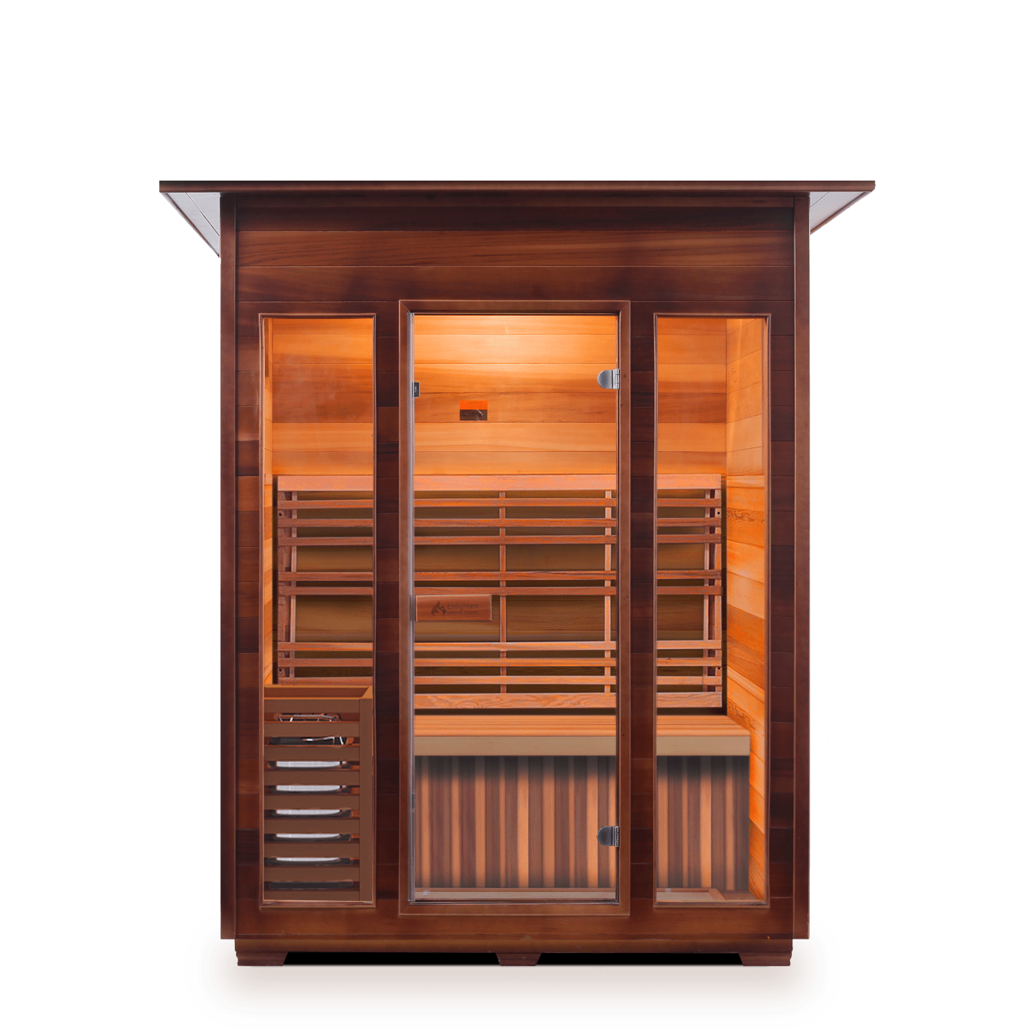 Enlighten TI-17377 Sunrise Indoor Dry Traditional 3-Person Sauna