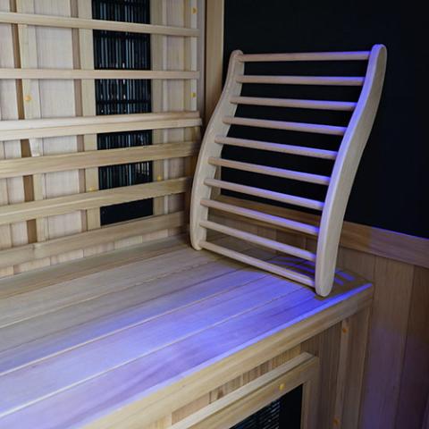 Finnmark Ergonomic Curved Sauna Backrest