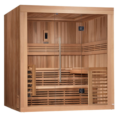 Golden Designs GDI-7689-01 Golden Designs "Osla Edition" 4-6 Person Traditional Steam Sauna