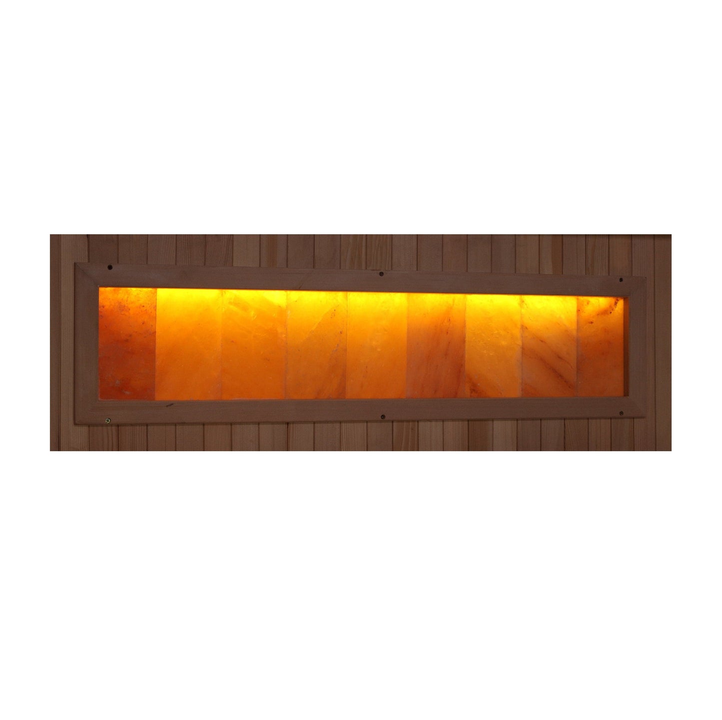 Golden Designs GDI-8010-02 Golden Designs "Reserve Edition" 1-Person Full Spectrum Sauna - with Himalayan Salt Bar