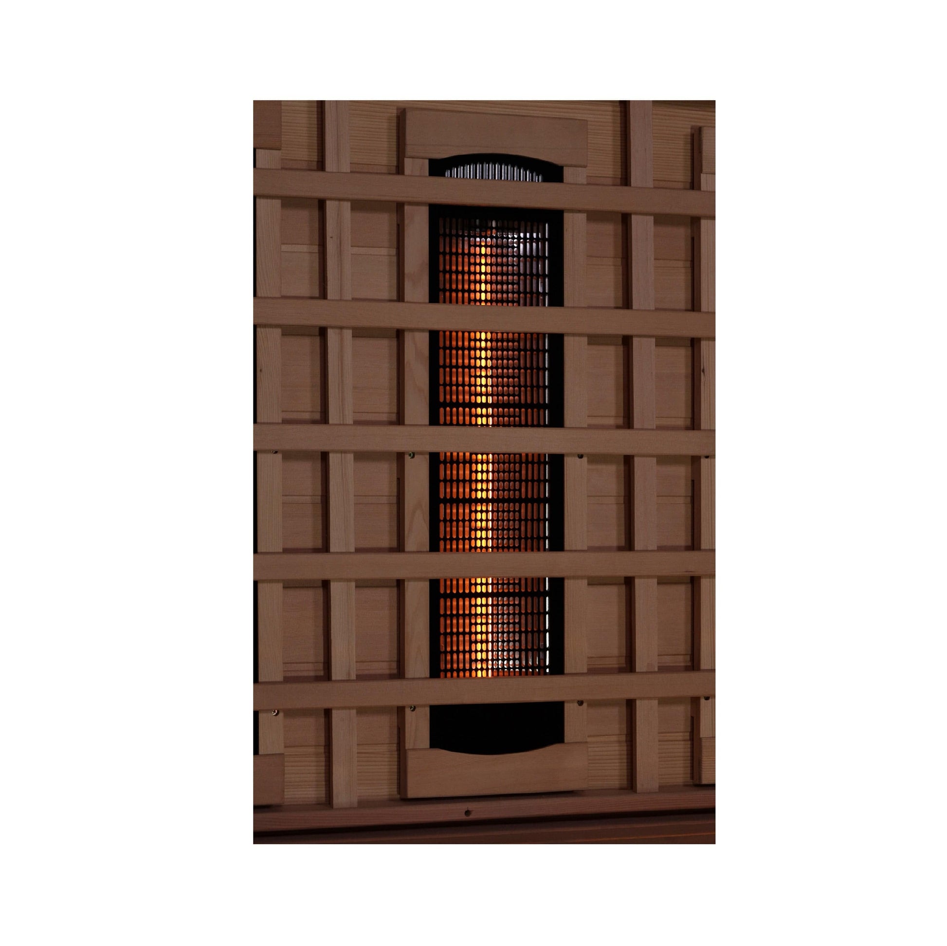 Golden Designs GDI-8010-02 Golden Designs "Reserve Edition" 1-Person Full Spectrum Sauna - with Himalayan Salt Bar